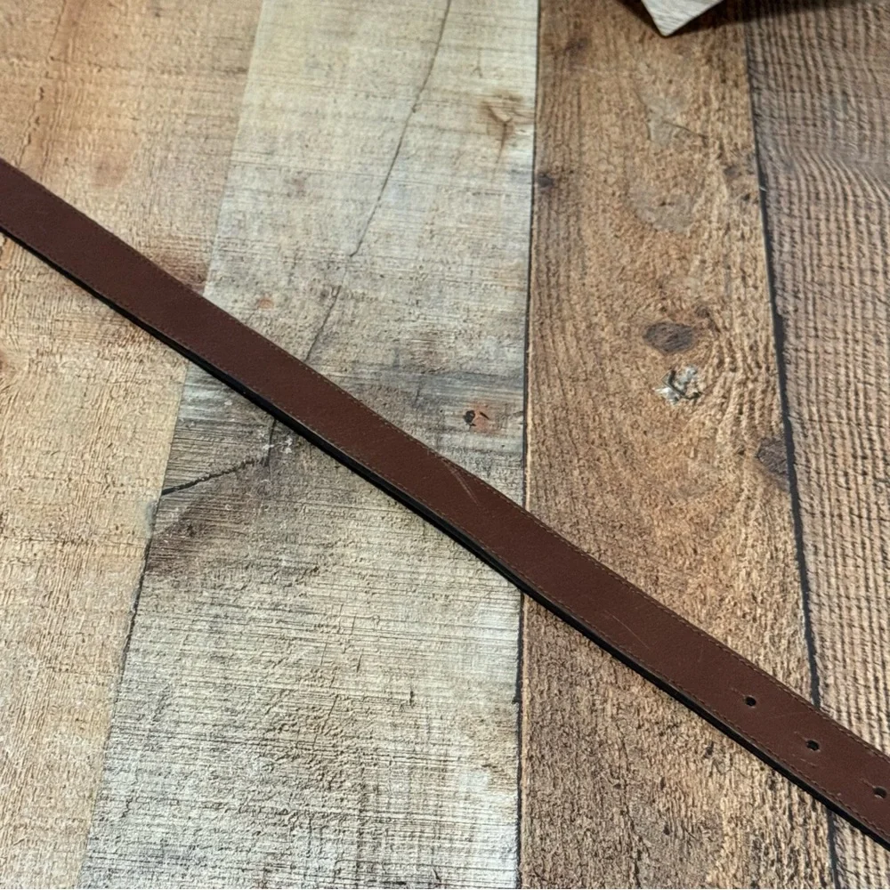 Shyanne Girls Leather Belt Brown Size 22